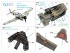 Quinta Studio QD48265 Fw 190A-8 3D-Printed & coloured Interior on decal paper ( Hasegawa ) 1/48